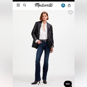 NWOT Kick out full length jeans in Kingston wash.